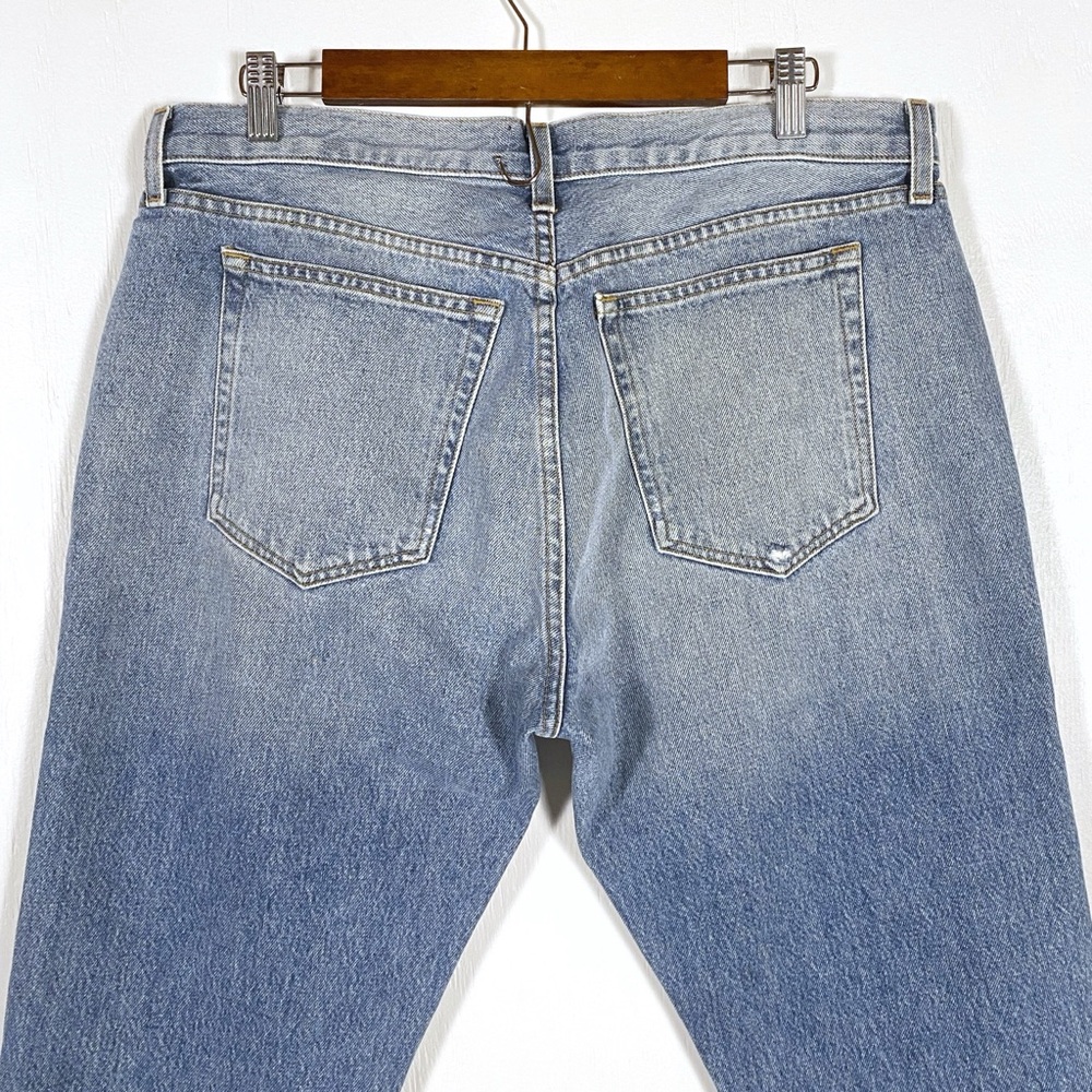 Khaite Kyle Denim Jeans Low Rise Straight Leg Portland - Picture 5 of 7